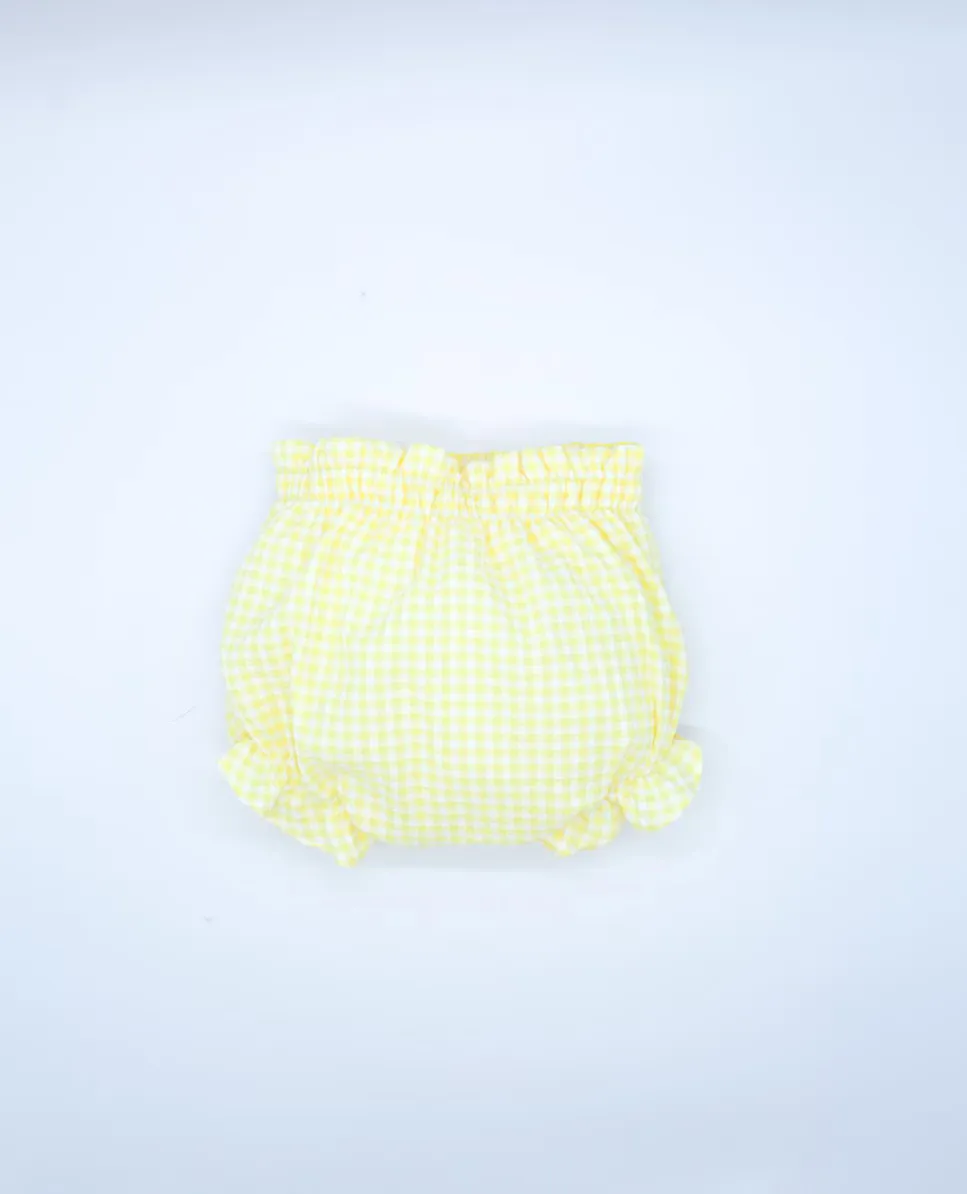 Детский комбинезон в клетку для девочки Fina Ejerique, жёлтый
Детский комбинезон в клетку для девочки Fina Ejerique, жёлтый