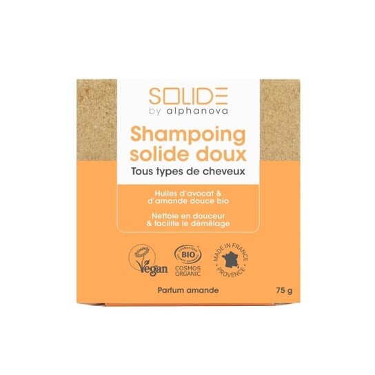 Шампунь для волос 75 г Alphanova Solide Hair
Шампунь для волос 75 г Alphanova Solide Hair