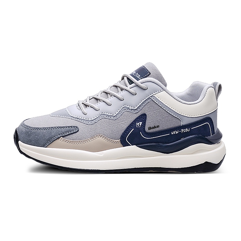 Нескользящие износостойкие низкие повседневные туфли для мужчин BAKE, Gray Blue
Нескользящие износостойкие низкие повседневные туфли для мужчин BAKE, Gray Blue