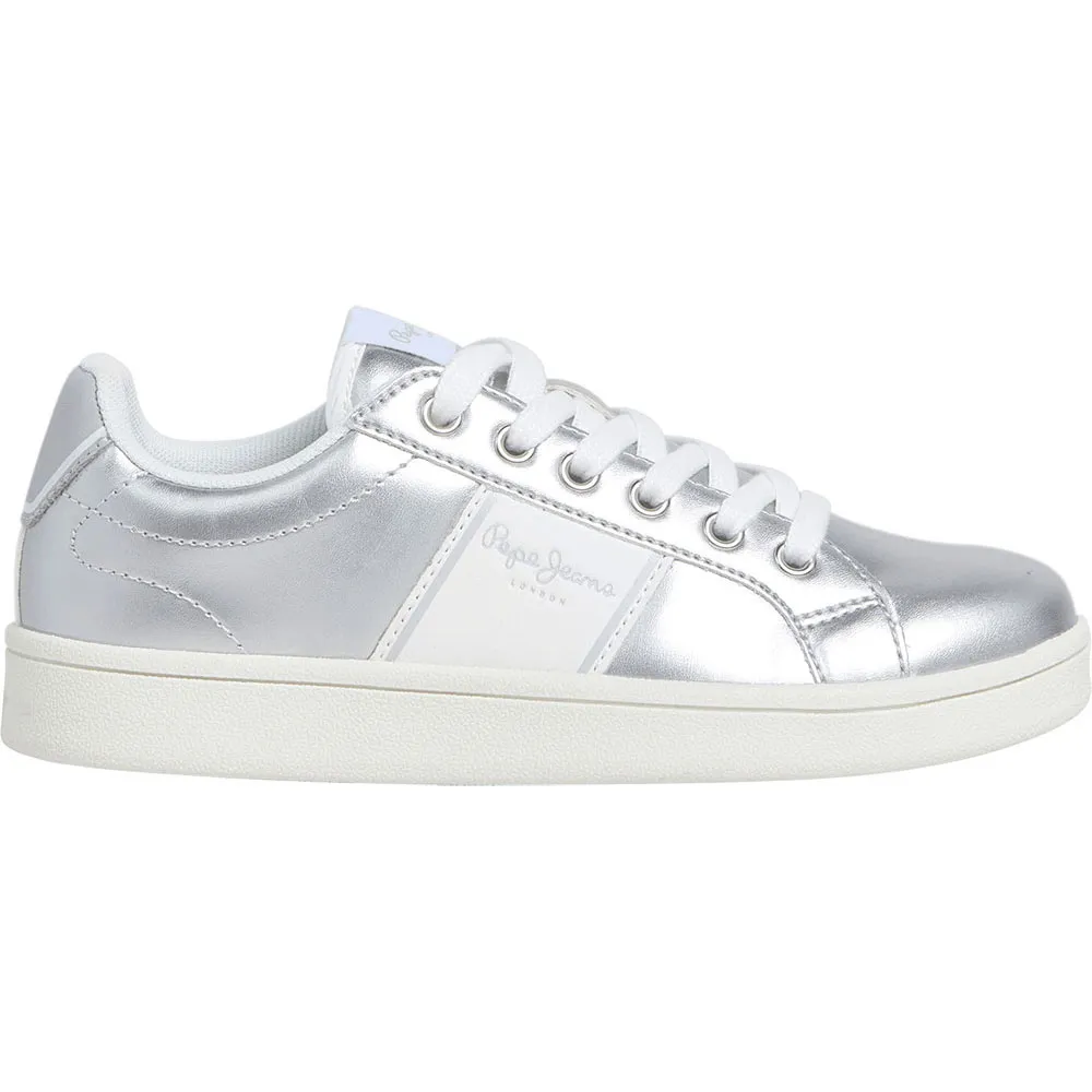 Кроссовки Pepe Jeans Player Shine, серебряный
Кроссовки Pepe Jeans Player Shine, серебряный