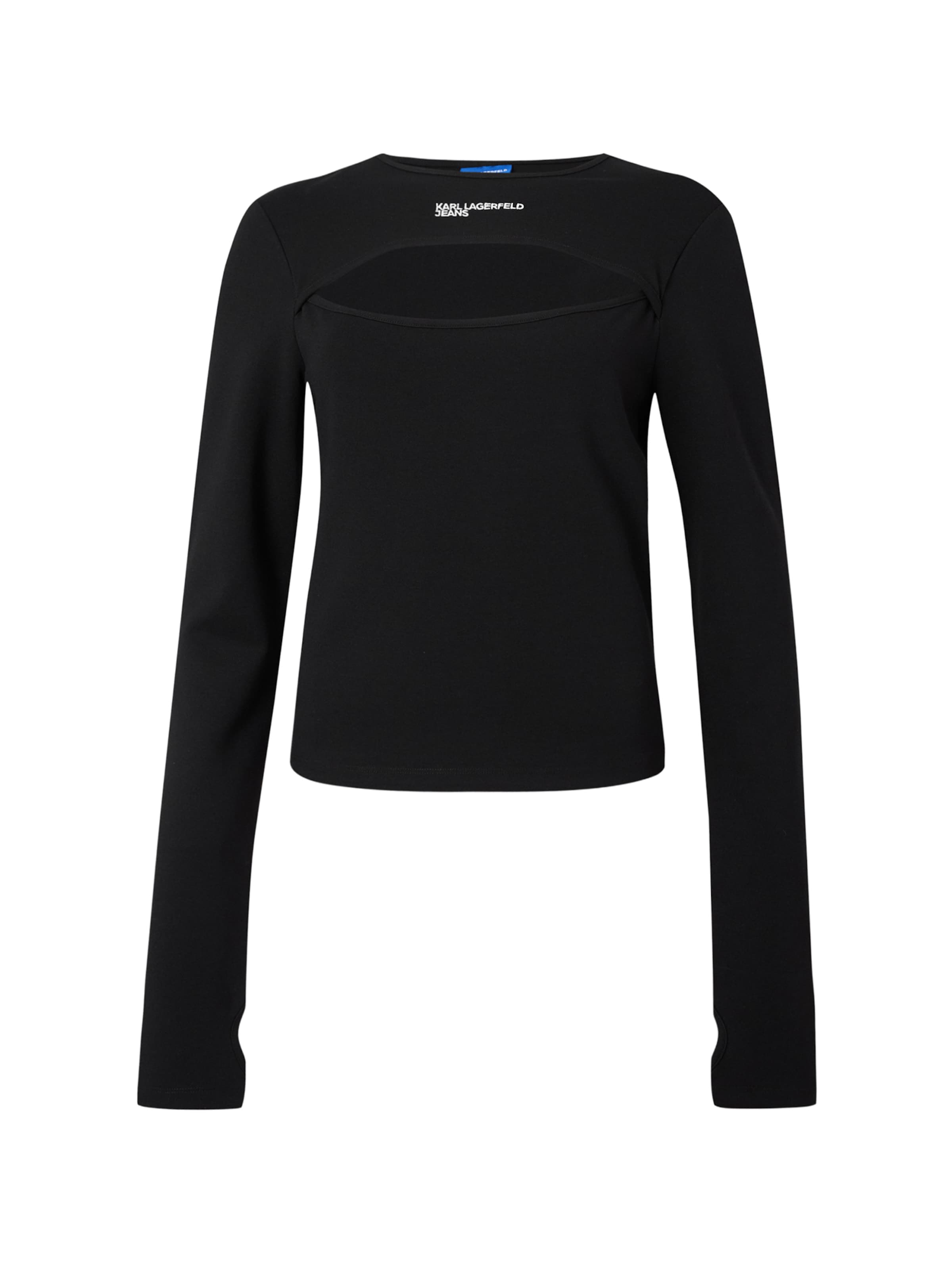 KARL LAGERFELD JEANS Лонгслив в черном цвете
KARL LAGERFELD JEANS Лонгслив в черном цвете