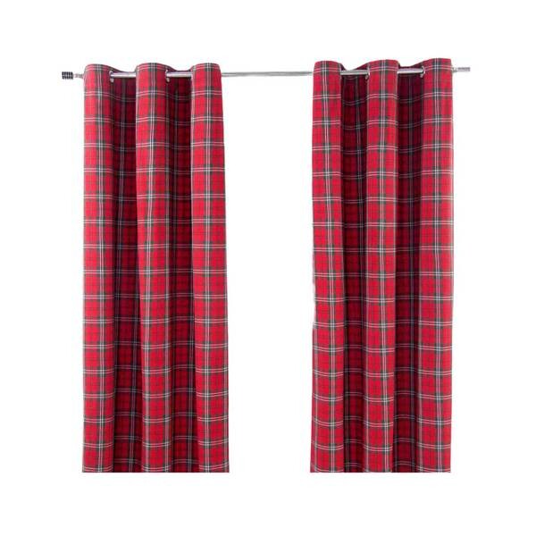 Штора Homescapesn mit Ösen Schottenmuster 2 шт, 137x182x182 см цвет rot/weiß/grün
Штора Homescapesn mit Ösen Schottenmuster 2 шт, 137x182x182 см цвет rot/weiß/grün