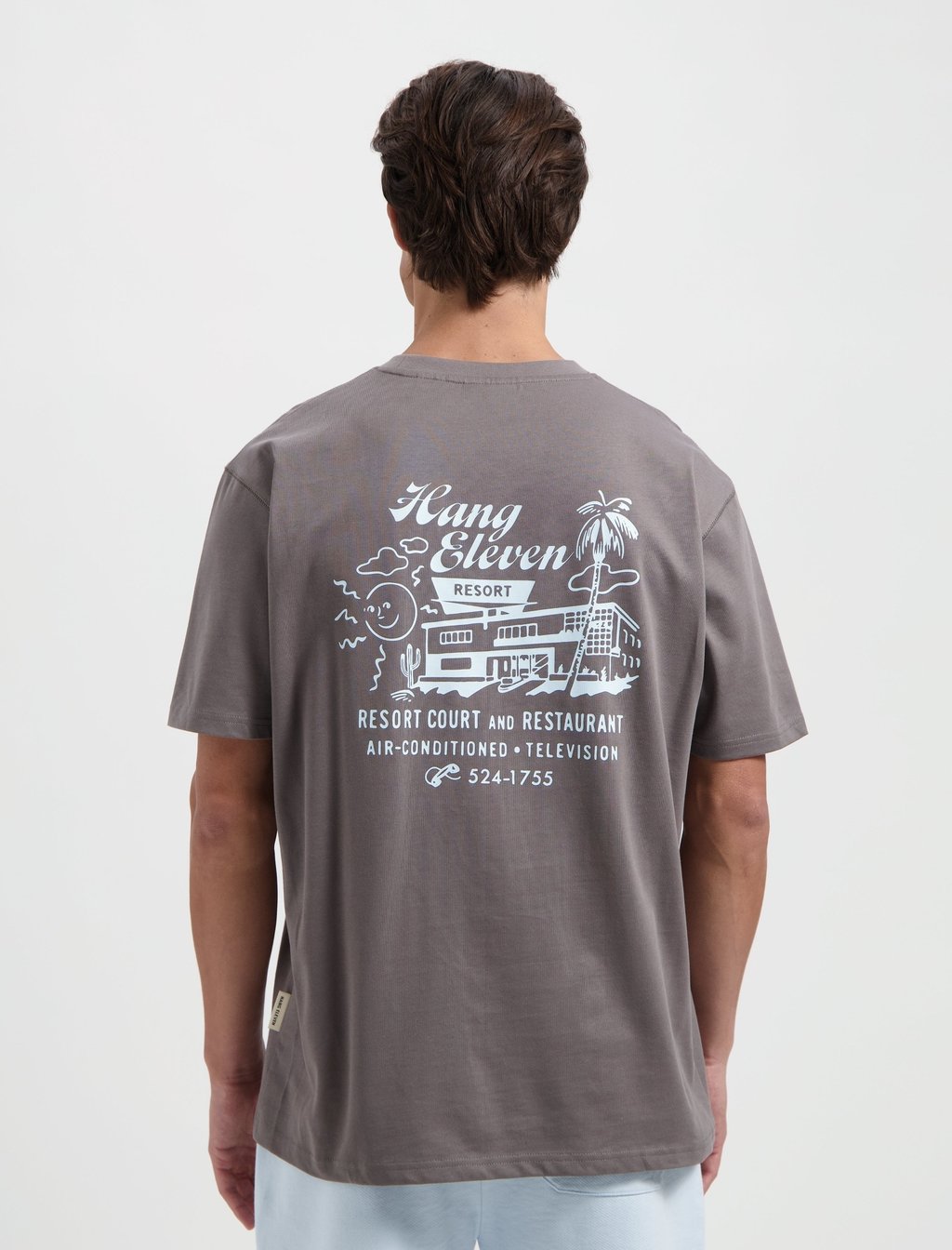 Футболка с принтом RESORT HANG ELEVEN, антрацит
Футболка с принтом RESORT HANG ELEVEN, антрацит