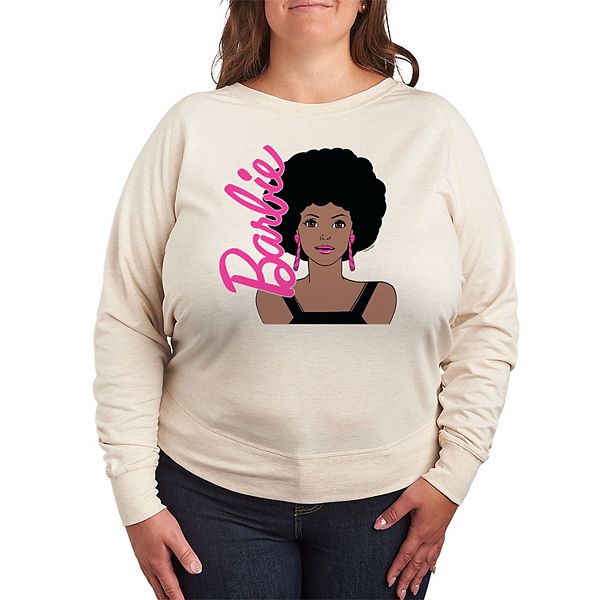 Футболка с длинным рукавом French Terry с афро-артом, Plus Size Barbie
Футболка с длинным рукавом French Terry с афро-артом, Plus Size Barbie