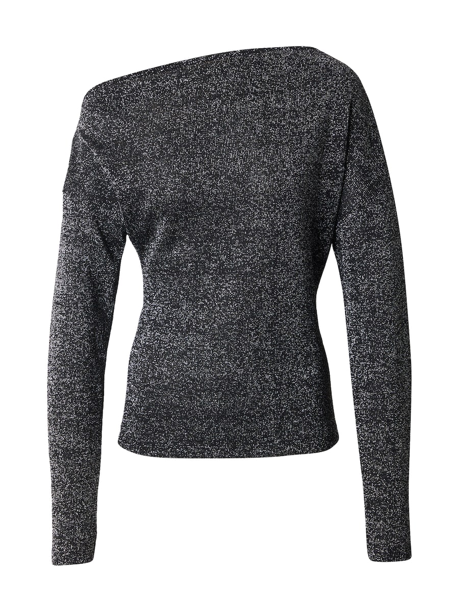 Свитер ABOUT YOU Duffy, черный/серебристый
Свитер ABOUT YOU Duffy, черный/серебристый