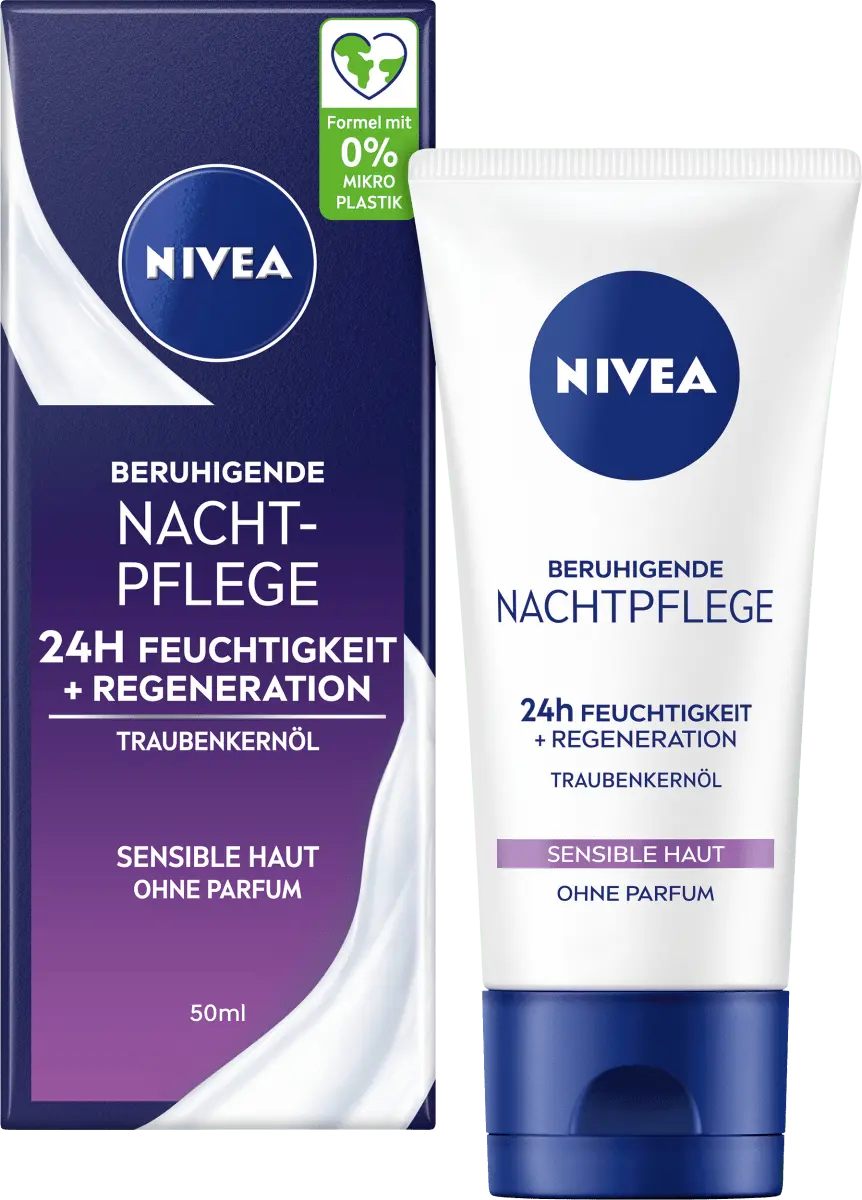 Ночной крем Essentials для чувствительной кожи 50 мл NIVEA
Ночной крем Essentials для чувствительной кожи 50 мл NIVEA