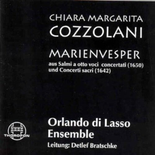 CD диск Cozzolani / Orlando Di Lasso Ensemble: Marien Vesper
CD диск Cozzolani / Orlando Di Lasso Ensemble: Marien Vesper