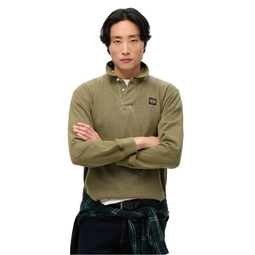 Поло с длинным рукавом Superdry Contrast Stitch, зеленый
Поло с длинным рукавом Superdry Contrast Stitch, зеленый