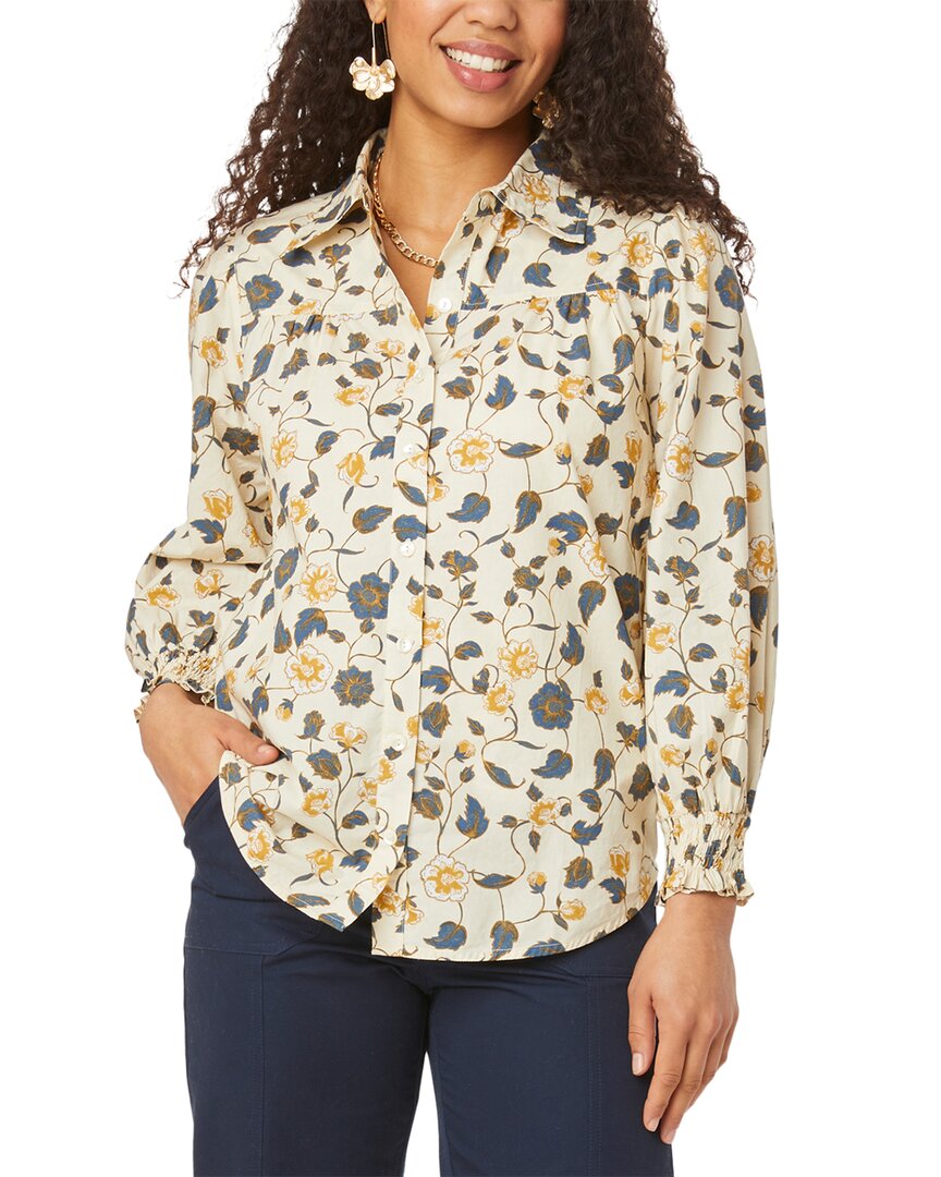 Топ Roller Rabbit Evandra Noemie с цветочным принтом, кремовый
Топ Roller Rabbit Evandra Noemie с цветочным принтом, кремовый