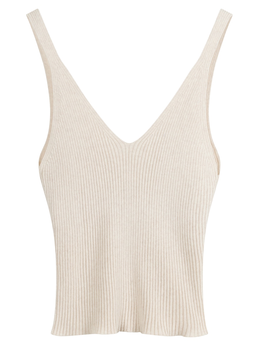 Вязаный топ MELA RHADA, кремовый
Вязаный топ MELA RHADA, кремовый