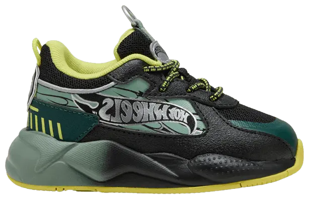 Кроссовки Puma Hot Wheels x RS-X Toddler 'Black Green Moon', зеленый
Кроссовки Puma Hot Wheels x RS-X Toddler 'Black Green Moon', зеленый