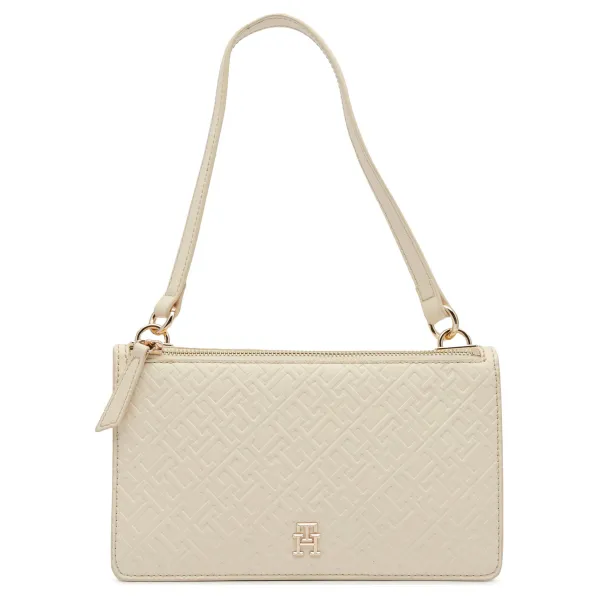 Изысканная однотонная сумка на плечо Tommy Hilfiger, бежевый
Изысканная однотонная сумка на плечо Tommy Hilfiger, бежевый