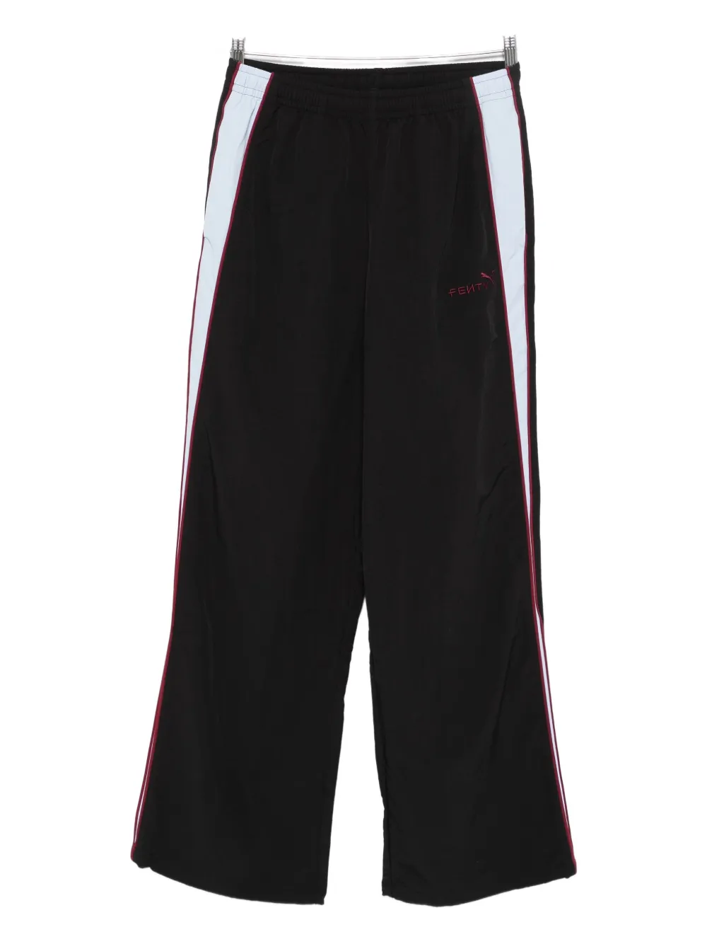 Эластичные спортивные брюки с полосками по бокам Fenty X Puma, черный
Эластичные спортивные брюки с полосками по бокам Fenty X Puma, черный
