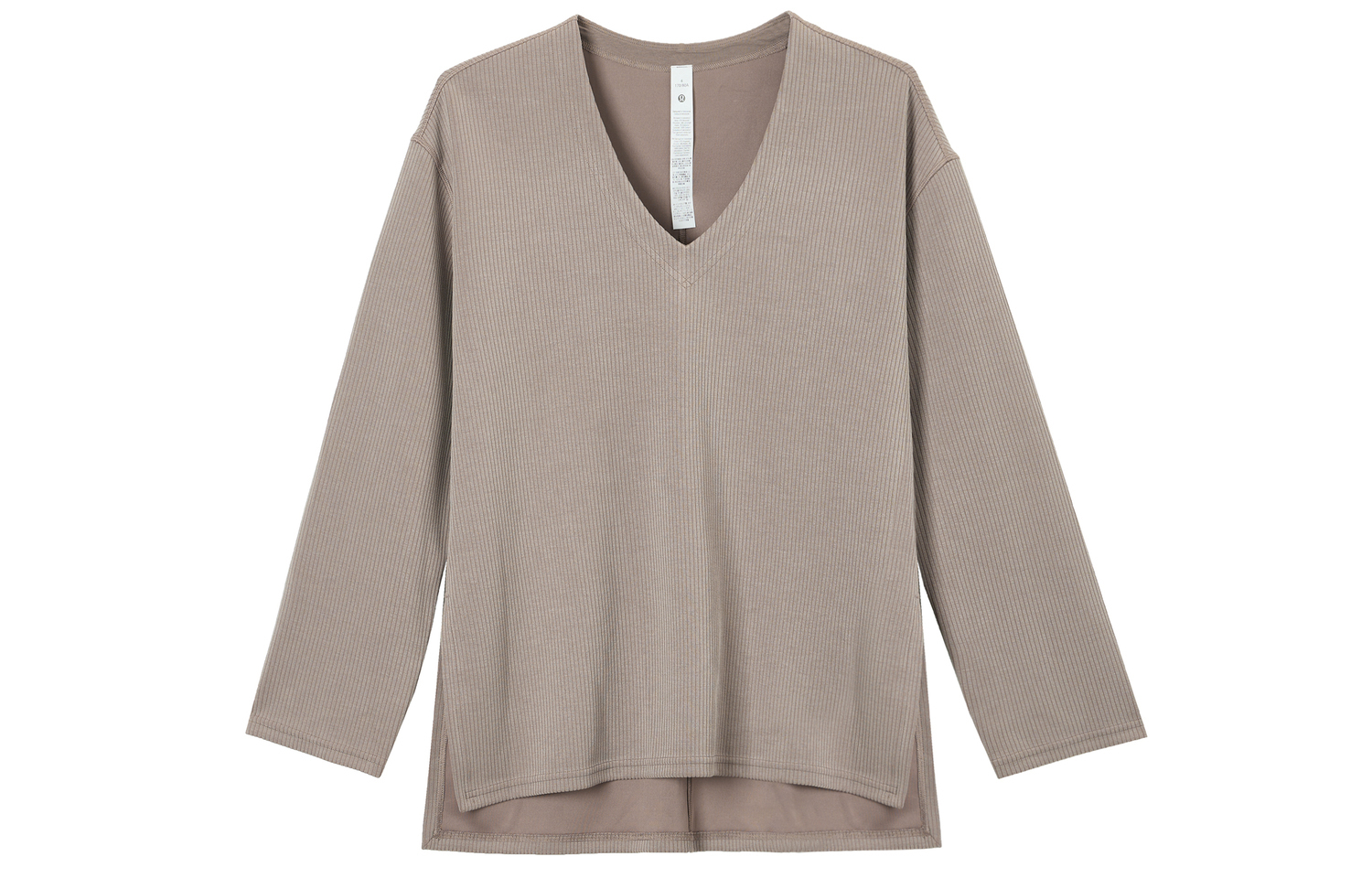 Lululemon Топ Softstreme Relaxed Long Sleeve Knitwear Women's Brown
Lululemon Топ Softstreme Relaxed Long Sleeve Knitwear Women's Brown