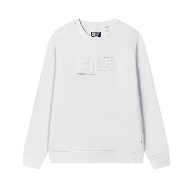 FILA Белая толстовка мужская стандартная White
FILA Белая толстовка мужская стандартная White