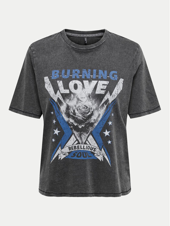 Футболка стандартного кроя Only, черный
Футболка стандартного кроя Only, черный