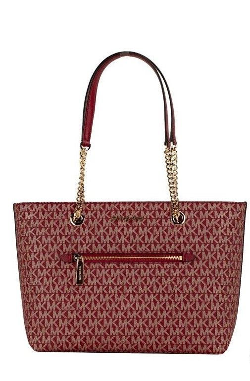 Jet Set Medium Chili Pale Gold ПВХ сумка-тоут спереди на молнии с цепочкой сумка Michael Kors
Jet Set Medium Chili Pale Gold ПВХ сумка-тоут спереди на молнии с цепочкой сумка Michael Kors