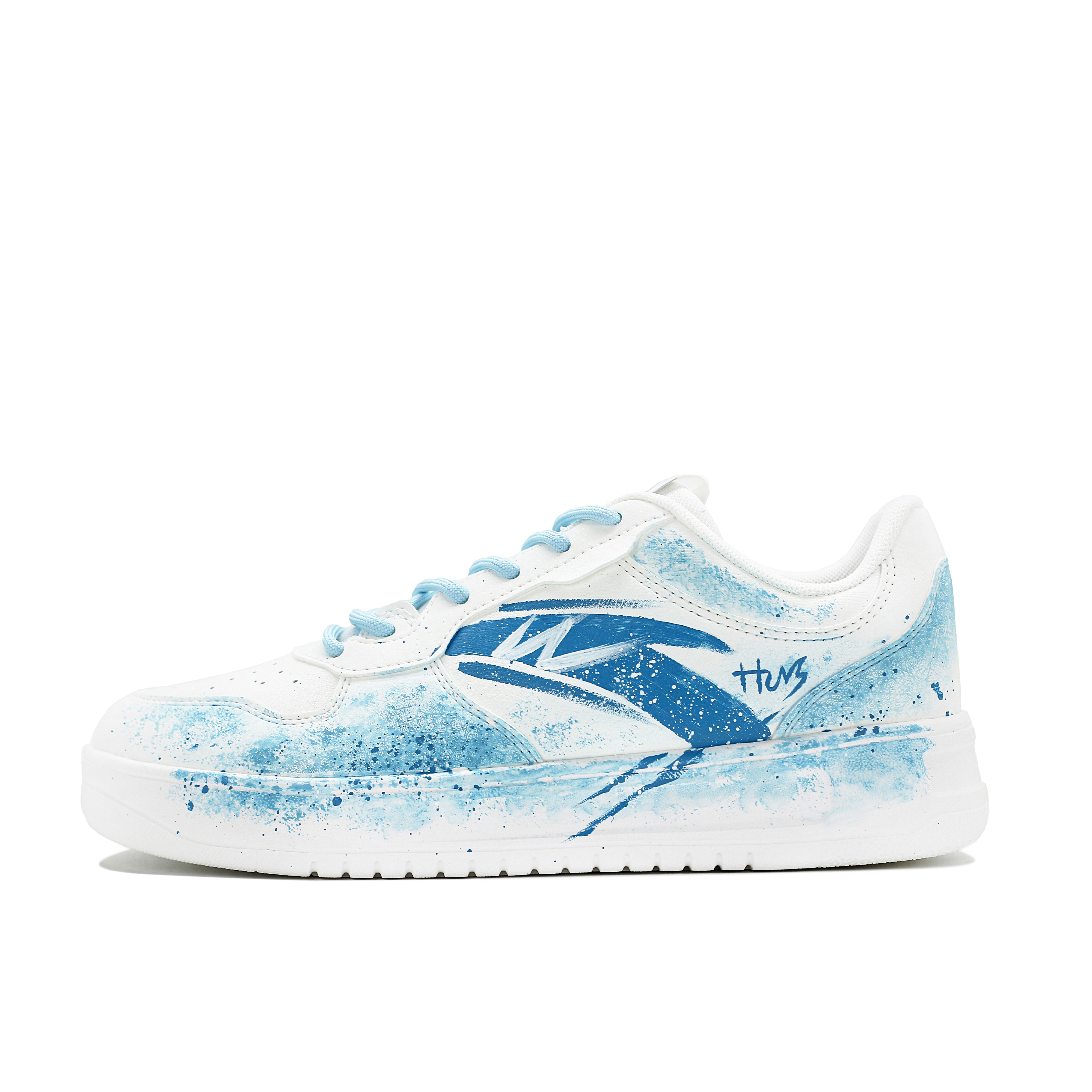 ANTA Комфортные нескользящие износостойкие низкие кроссовки для скейтбординга, мужские, небесно-голубые
ANTA Комфортные нескользящие износостойкие низкие кроссовки для скейтбординга, мужские, небесно-голубые