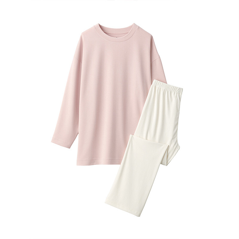 Пижама женская Muji с туникой, светло-бежевый
Пижама женская Muji с туникой, светло-бежевый