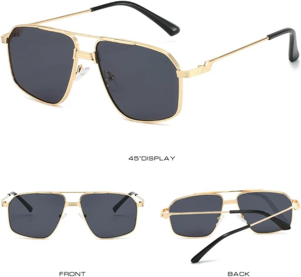 Модные солнцезащитные очки в классической металлической оправе для вождения, рыбалки, бизнеса, для мужчин и женщин, с защитой от УФ-излучения UV400 TKKTLLT, 3800-c1
Модные солнцезащитные очки в классической металлической оправе для вождения, рыбалки, бизнеса, для мужчин и женщин, с защитой от УФ-излучения UV400 TKKTLLT, 3800-c1