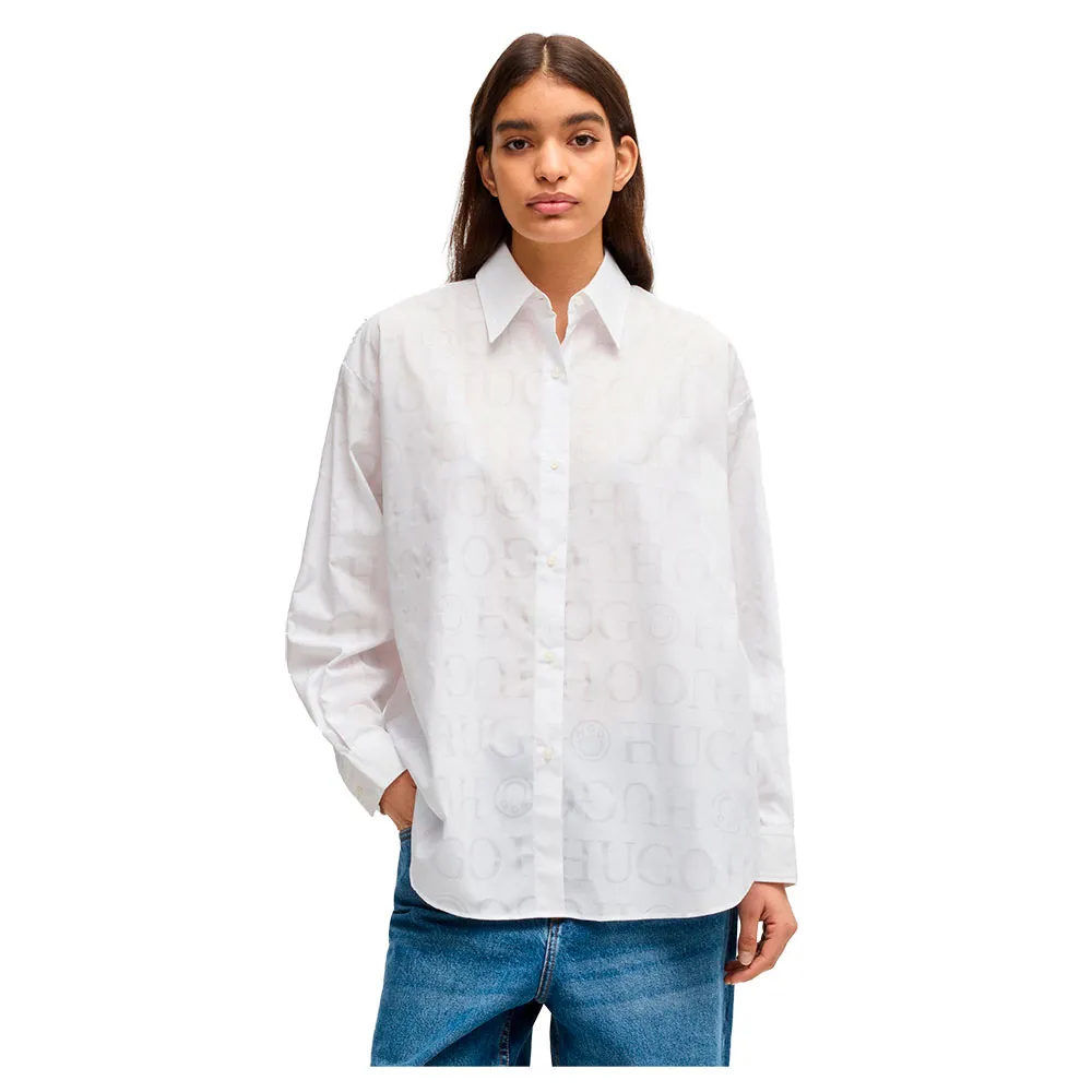 Рубашка с длинным рукавом HUGO BLUE Elisana 10268423, белый
Рубашка с длинным рукавом HUGO BLUE Elisana 10268423, белый