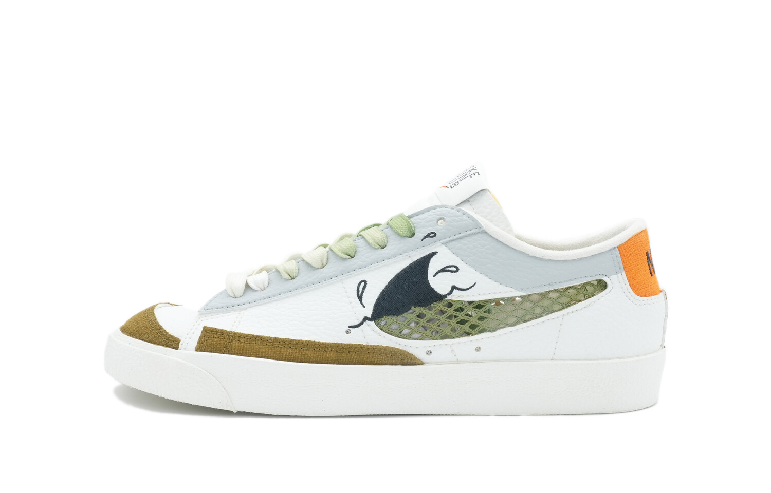 Кроссовки Nike Blazer Skateboarding Shoes Men Low-top Black/white/green, черный
Кроссовки Nike Blazer Skateboarding Shoes Men Low-top Black/white/green, черный