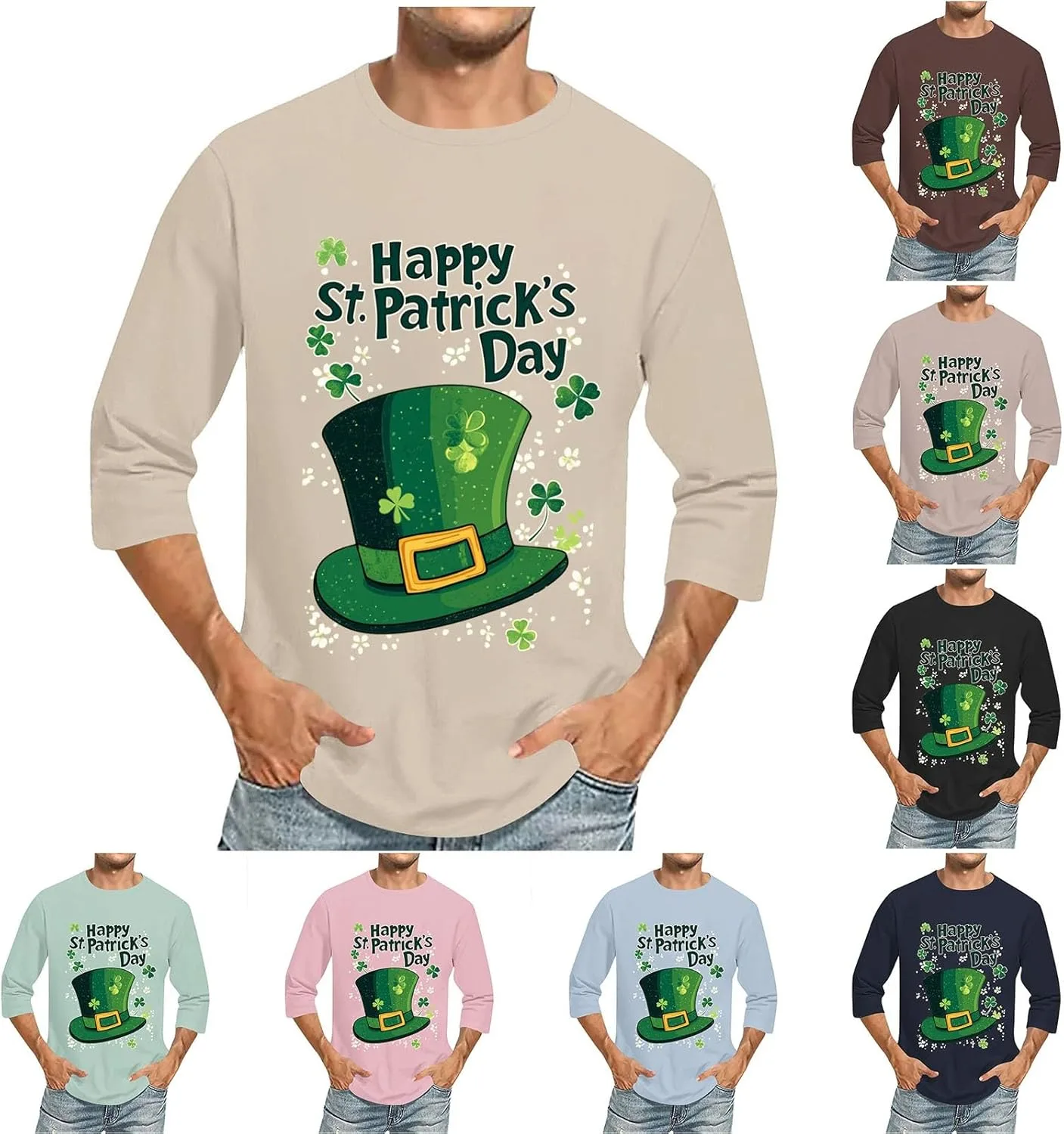 Футболка мужская Happy St Patricks Day с принтом
Футболка мужская Happy St Patricks Day с принтом