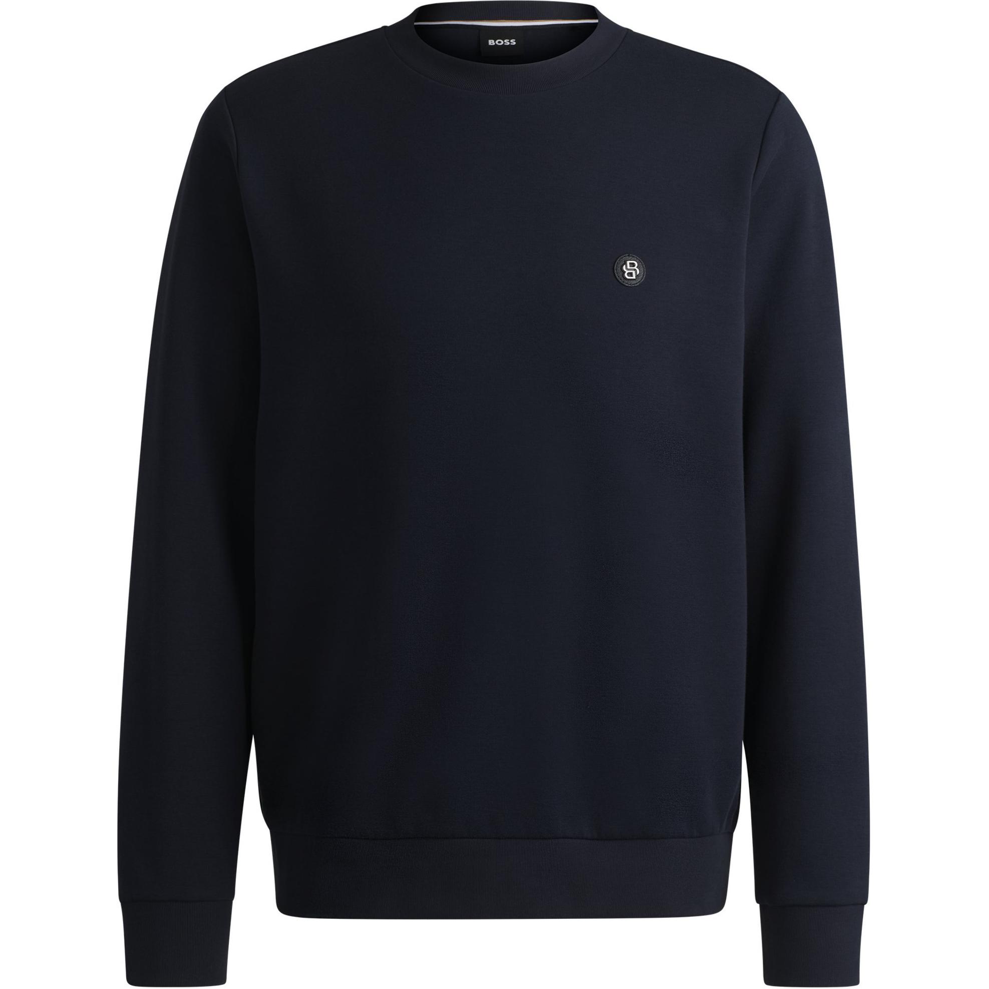 Босс логотип табличка свитшот HUGO BOSS, темно-синий
Босс логотип табличка свитшот HUGO BOSS, темно-синий