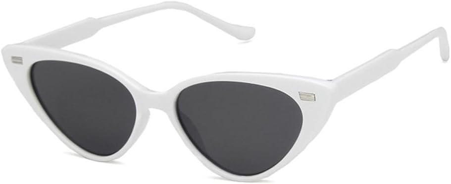 Треугольные солнцезащитные очки для женщин в стиле ретро, пластиковые солнцезащитные очки для женщин, маленькие очки с защитой от УФ-излучения UV400 HDUBFY, White Black
Треугольные солнцезащитные очки для женщин в стиле ретро, пластиковые солнцезащитные очки для женщин, маленькие очки с защитой от УФ-излучения UV400 HDUBFY, White Black