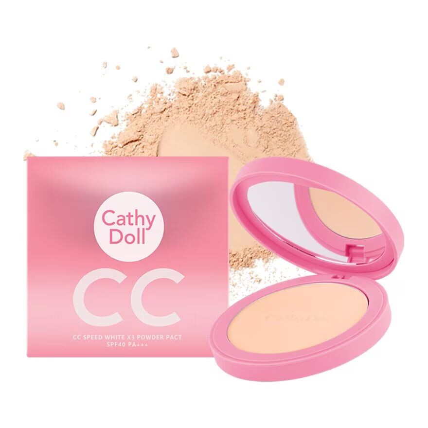 Cathy Doll CC Speed WhiteX3 Powder Pact SPF40 PA+++ 12г. 23 Натуральный Бежевый, Natural Beige
Cathy Doll CC Speed WhiteX3 Powder Pact SPF40 PA+++ 12г. 23 Натуральный Бежевый, Natural Beige