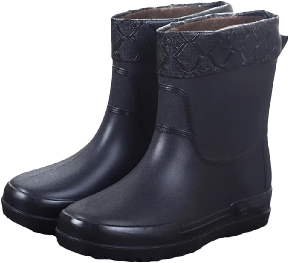 Мужские кухонные резиновые ботинки Wjnvfioo- износостойкие, противоскользящие, с утеплителем, водонепроницаемые, черный
Мужские кухонные резиновые ботинки Wjnvfioo- износостойкие, противоскользящие, с утеплителем, водонепроницаемые, черный