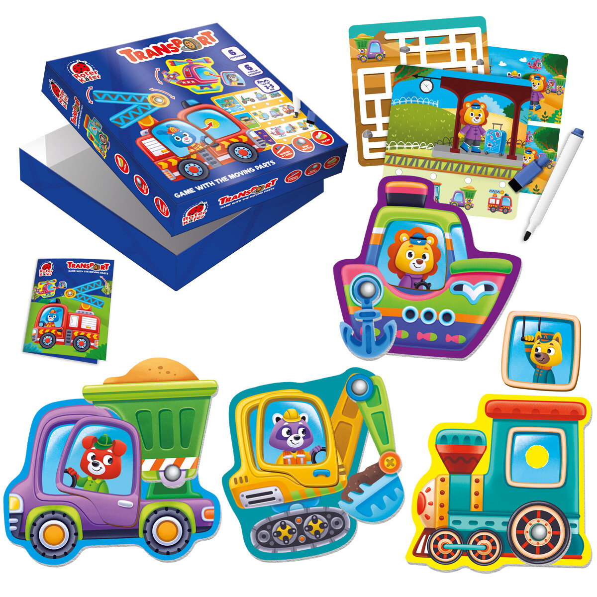 Развивающая игра, транспорт, rk1320-01, Ротер Кафер Roter Kafer
Развивающая игра, транспорт, rk1320-01, Ротер Кафер Roter Kafer