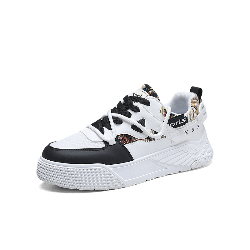 MIIOW Антискользящие износостойкие низкие скейтерские кроссовки мужские Box - белый черный, цвет White Black
MIIOW Антискользящие износостойкие низкие скейтерские кроссовки мужские Box - белый черный, цвет White Black