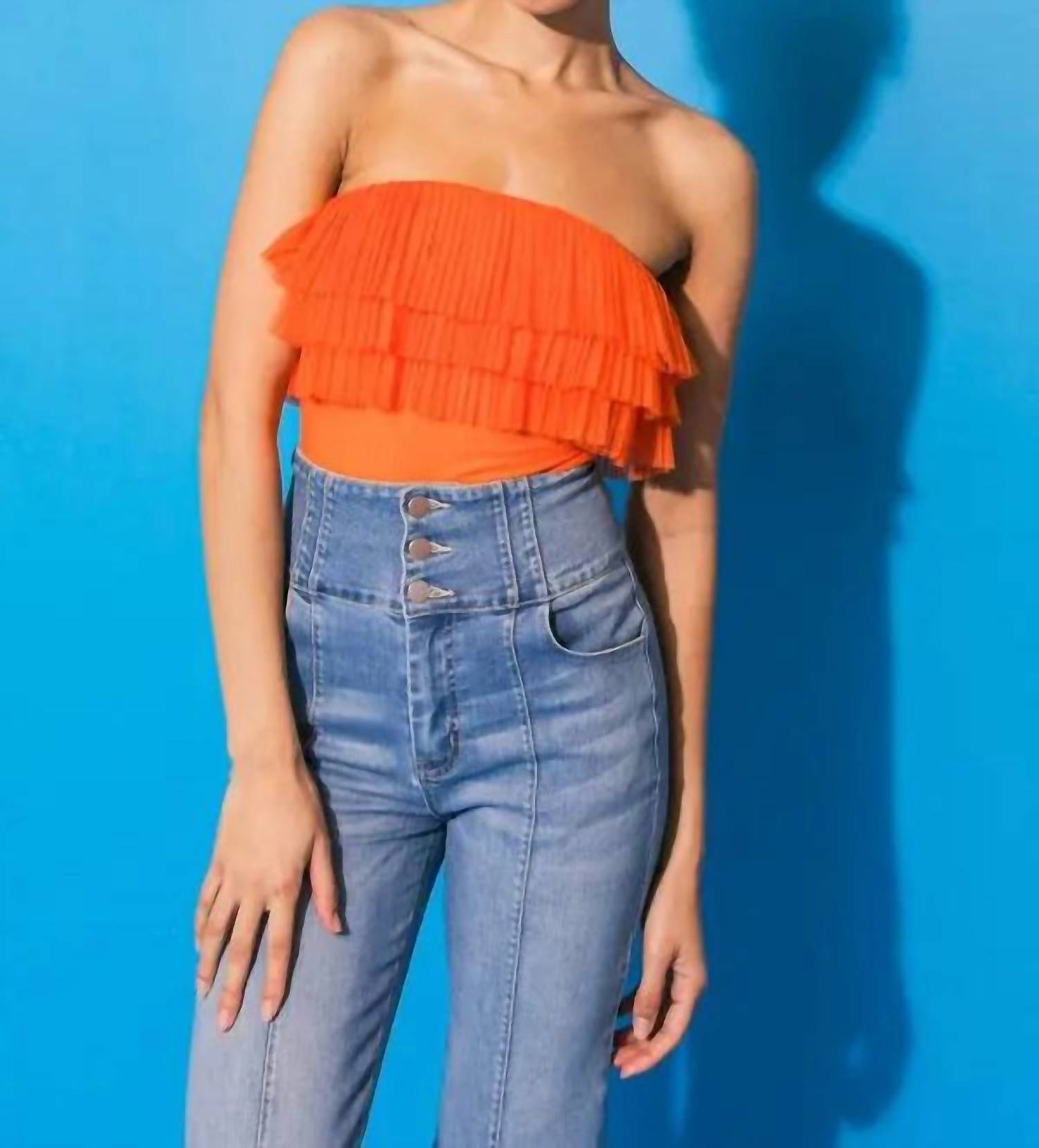 Боди Catch My Charm в оранжевом цвете FLYING TOMATO
Боди Catch My Charm в оранжевом цвете FLYING TOMATO