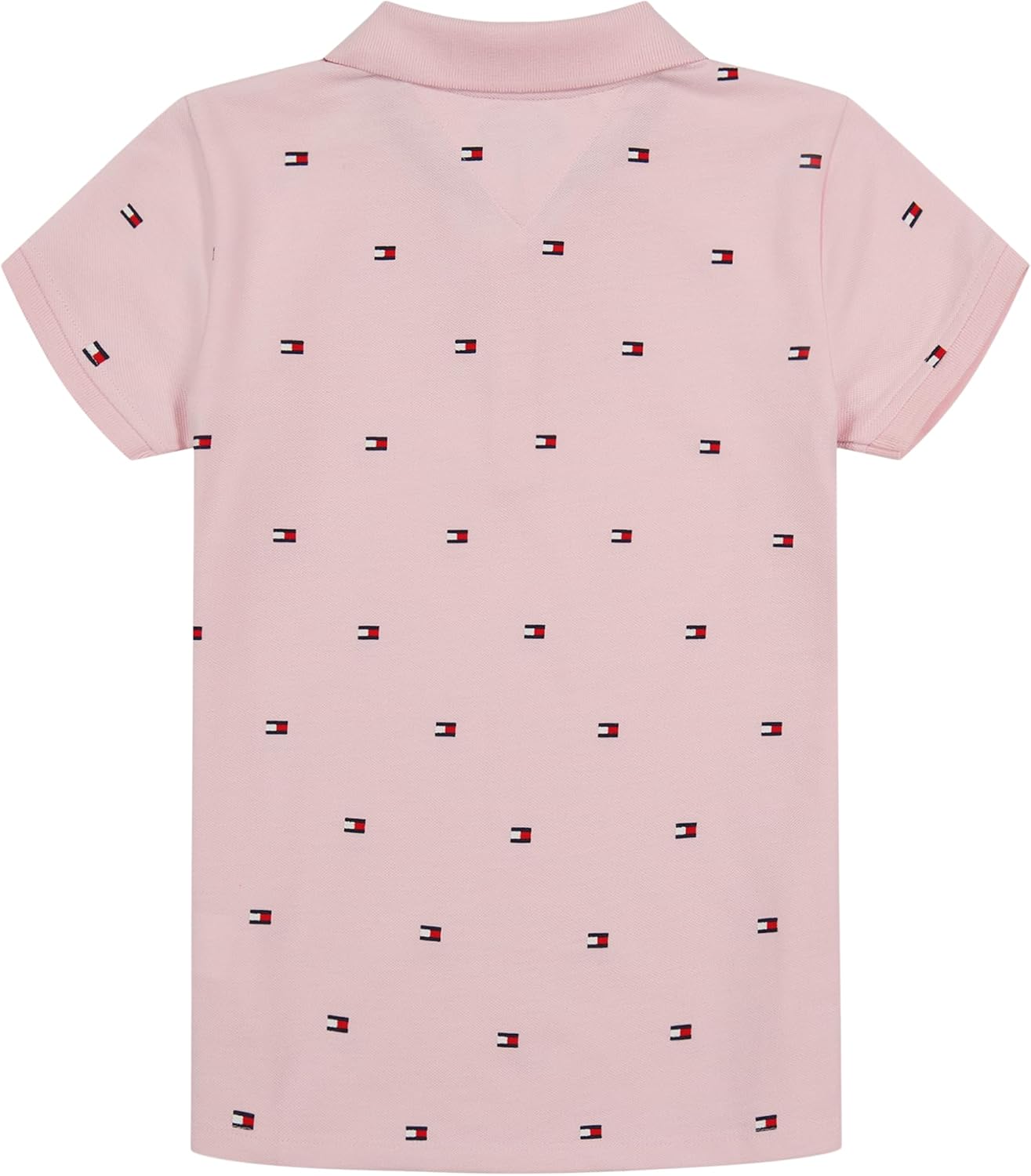 Рубашка-поло Tommy Hilfiger для девочек с короткими рукавами, застежкой на пуговицы, ребристым воротником и рукавами, Ballerina Pink Flag
Рубашка-поло Tommy Hilfiger для девочек с короткими рукавами, застежкой на пуговицы, ребристым воротником и рукавами, Ballerina Pink Flag
