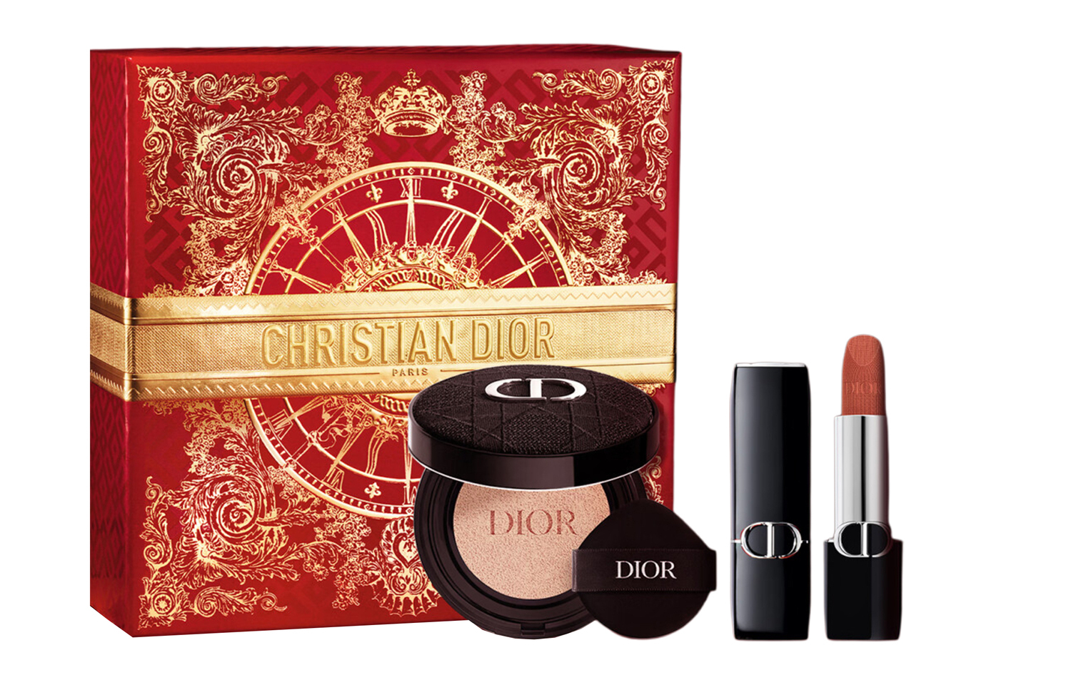 Набор косметики для макияжа с тональной основой в стике и кушоне ограниченный выпуск к Новому году легко растушевывается стойкое осветляющее тон кожи 3,5г+13г DIOR
Набор косметики для макияжа с тональной основой в стике и кушоне ограниченный выпуск к Новому году легко растушевывается стойкое осветляющее тон кожи 3,5г+13г DIOR