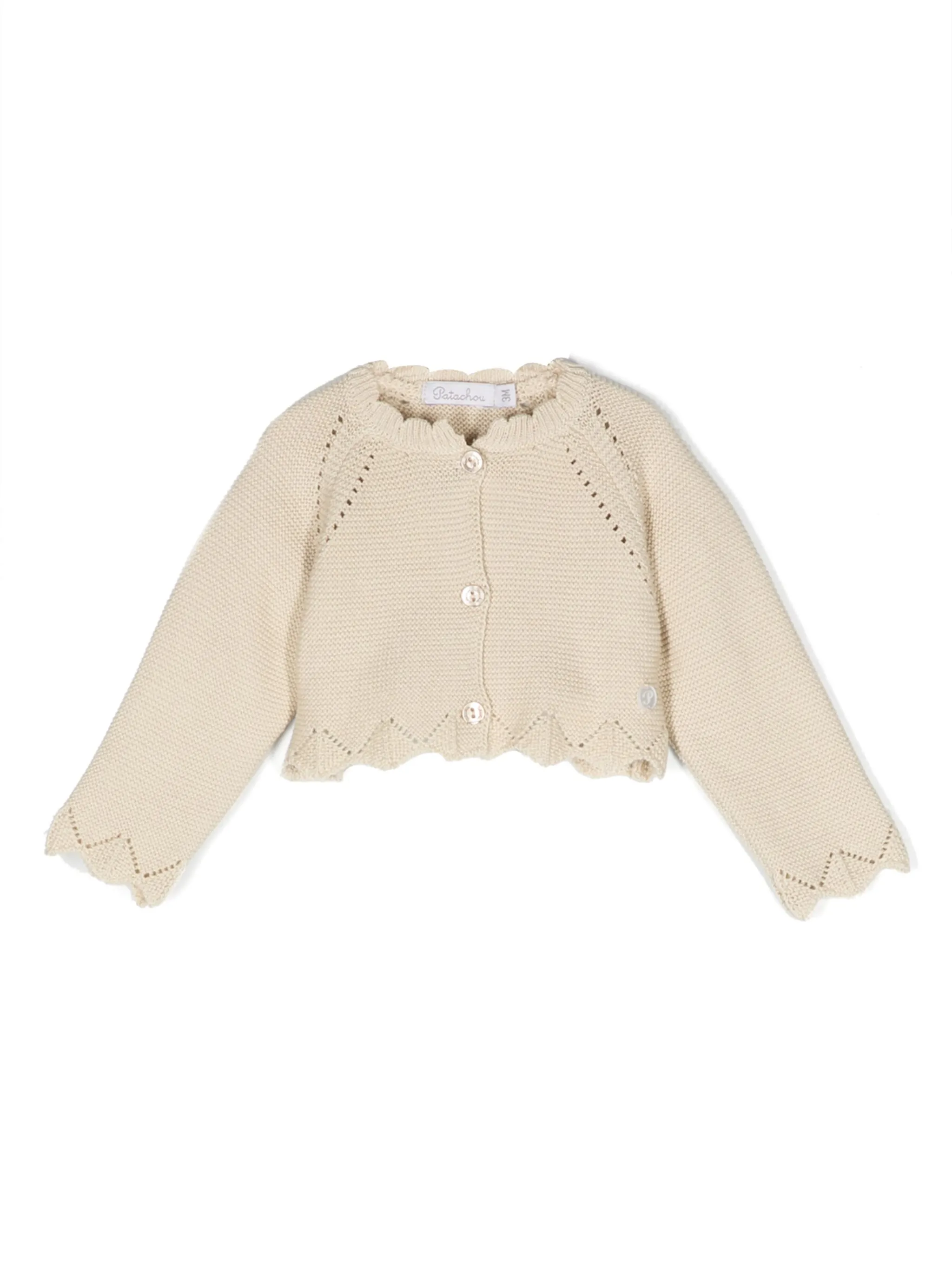 Кардиган в технике кроше Patachou, бежевый
Кардиган в технике кроше Patachou, бежевый