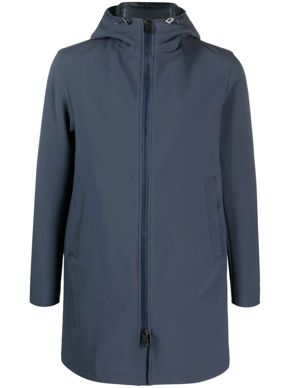 Парка с капюшоном на шнурке Herno, синий
Парка с капюшоном на шнурке Herno, синий