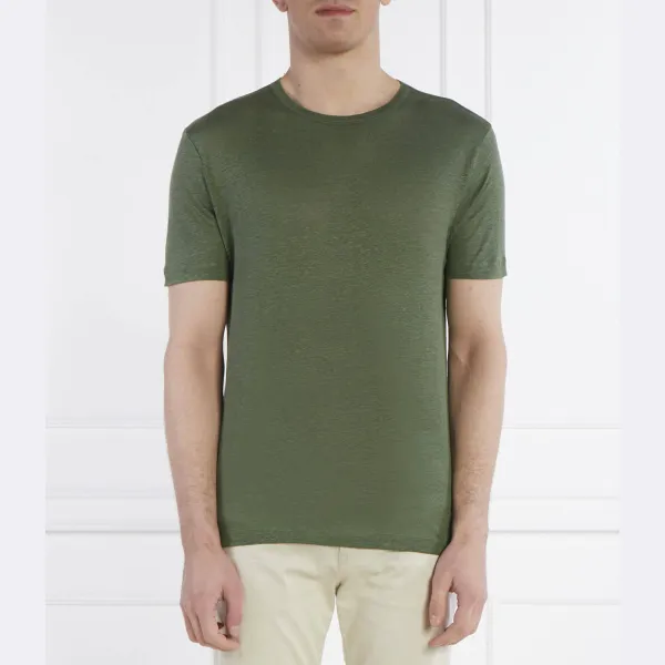 Льняная футболка Tiburt 456 стандартного кроя Boss, зеленый
Льняная футболка Tiburt 456 стандартного кроя Boss, зеленый