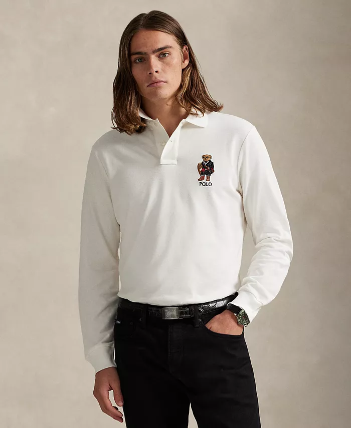 Мужская классическая поло с длинным рукавом Polo Bear Polo Ralph Lauren, белый
Мужская классическая поло с длинным рукавом Polo Bear Polo Ralph Lauren, белый
