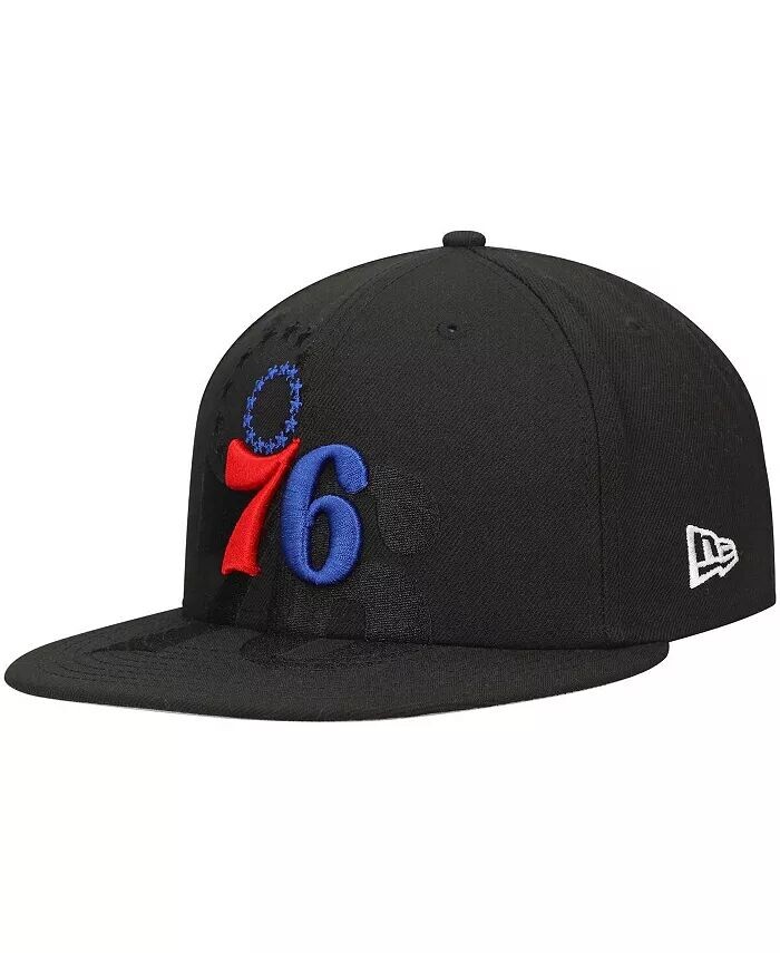 Мужская черная кепка Philadelphia 76ers Blackout Shadow Logo 59FIFTY New Era, черный
Мужская черная кепка Philadelphia 76ers Blackout Shadow Logo 59FIFTY New Era, черный