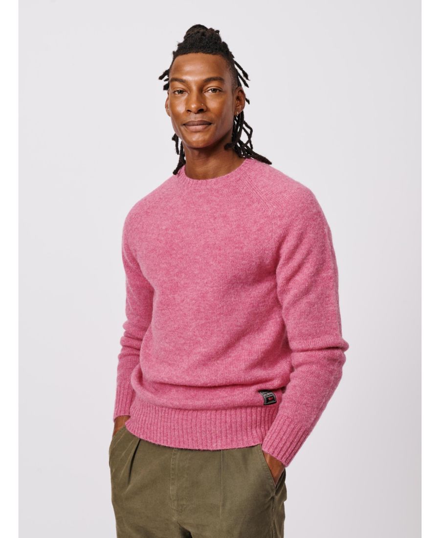 Мужской свитер Prestwick Shetland с круглым вырезом Aubin, Pink
Мужской свитер Prestwick Shetland с круглым вырезом Aubin, Pink