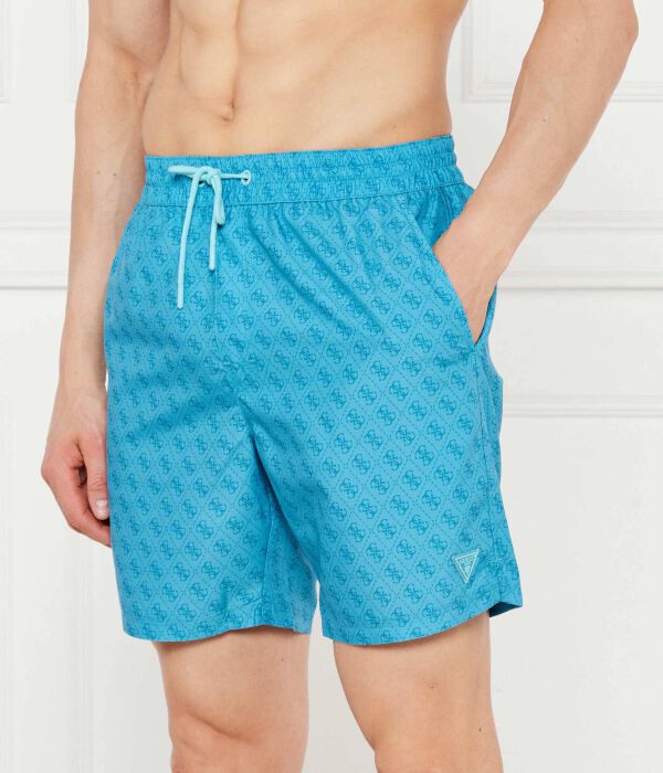 Шорты для плавания Regular fit Guess Underwear, синий
Шорты для плавания Regular fit Guess Underwear, синий
