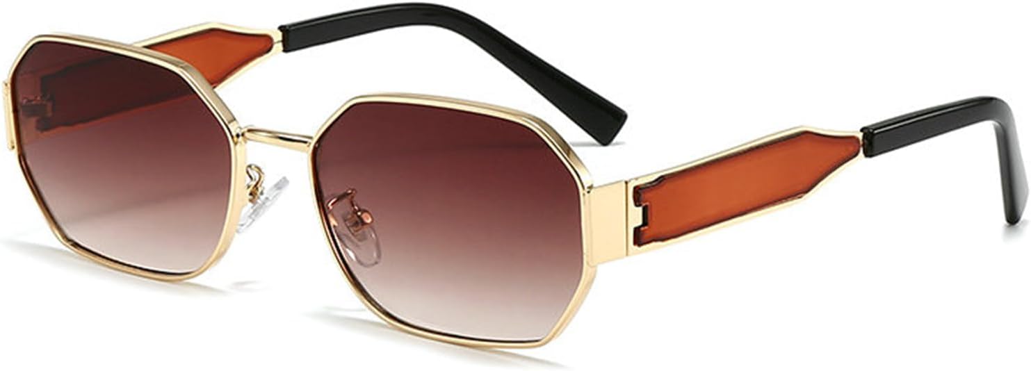 Модные ретро-солнцезащитные очки Helena в форме шестиугольника для женщин, винтажные, классические дизайнерские солнцезащитные очки 90-х годов, металлическая оправа, узкие солнцезащитные очки, C3
Модные ретро-солнцезащитные очки Helena в форме шестиугольника для женщин, винтажные, классические дизайнерские солнцезащитные очки 90-х годов, металлическая оправа, узкие солнцезащитные очки, C3