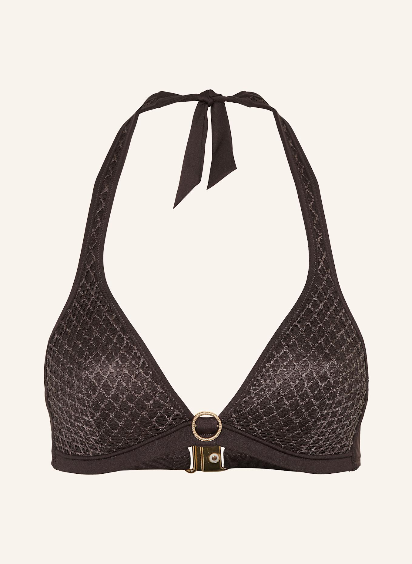 Топ бикини с бретельками через шею tomar Marie Jo, коричневый
Топ бикини с бретельками через шею tomar Marie Jo, коричневый