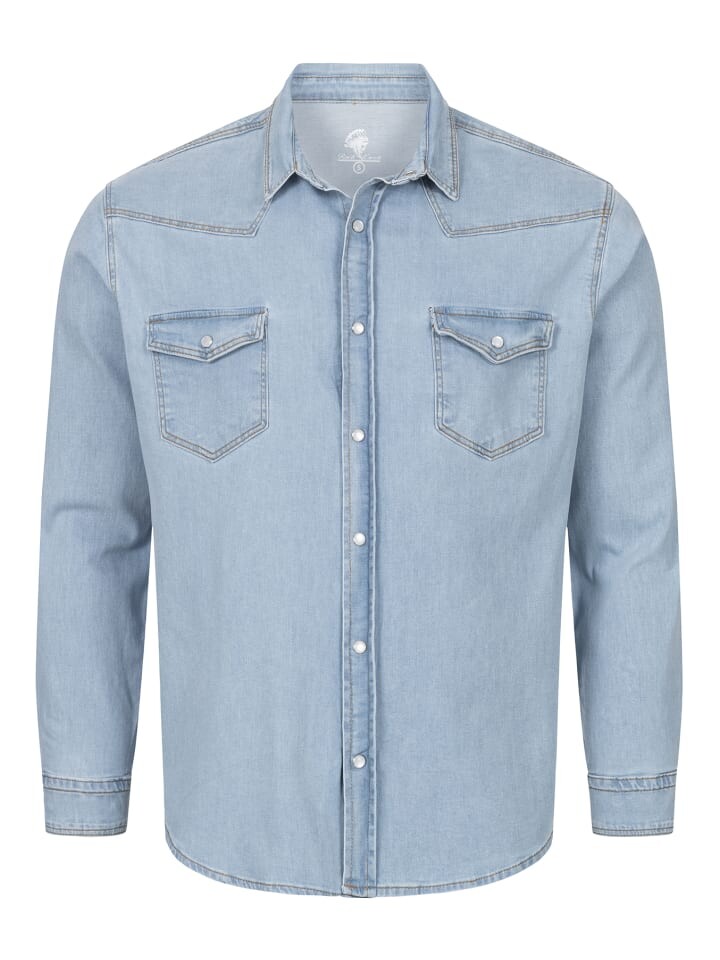 Рубашка Rock Creek Jeanshemd, светло-синий 
Рубашка Rock Creek Jeanshemd, светло-синий