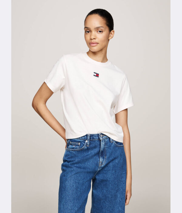 Футболки Regular fit Tommy Jeans, экрю 
Футболки Regular fit Tommy Jeans, экрю