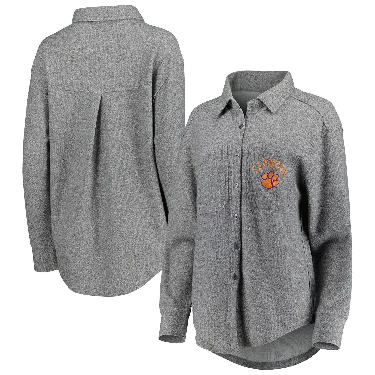 Женская серая куртка на пуговицах Gameday Couture Clemson Tigers Switch It Up Tri-Blend, Серый, Женская серая куртка на пуговицах Gameday Couture Clemson Tigers Switch It Up Tri-Blend
Женская серая куртка на пуговицах Gameday Couture Clemson Tigers Switch It Up Tri-Blend, Серый, Женская серая куртка на пуговицах Gameday Couture Clemson Tigers Switch It Up Tri-Blend