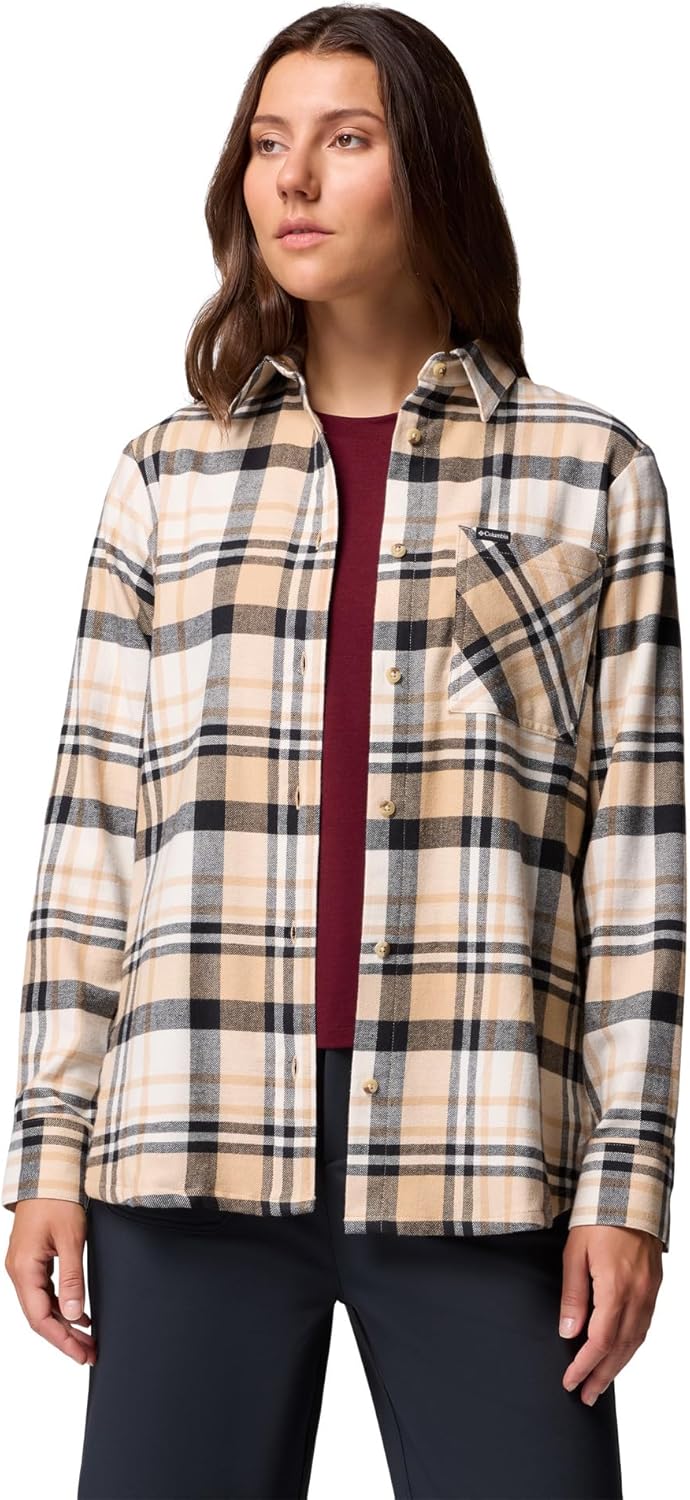 Columbia Women's Calico Basin фланелевая рубашка с длинным рукавом, Canoe Multiplaid
Columbia Women's Calico Basin фланелевая рубашка с длинным рукавом, Canoe Multiplaid