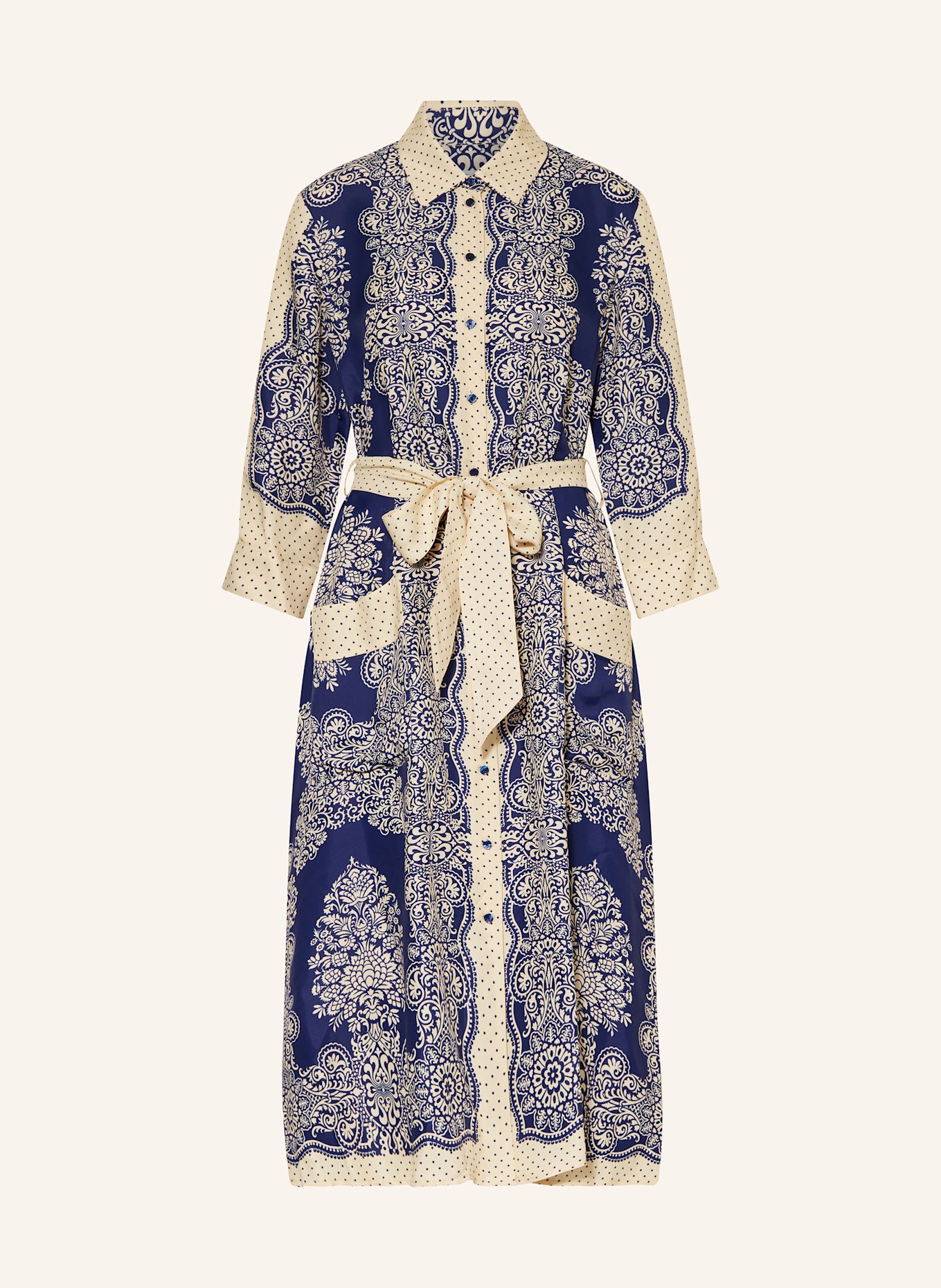 Платье-Рубашка из атласа с рукавами 3/4 Claudie Pierlot, мультиколор
Платье-Рубашка из атласа с рукавами 3/4 Claudie Pierlot, мультиколор